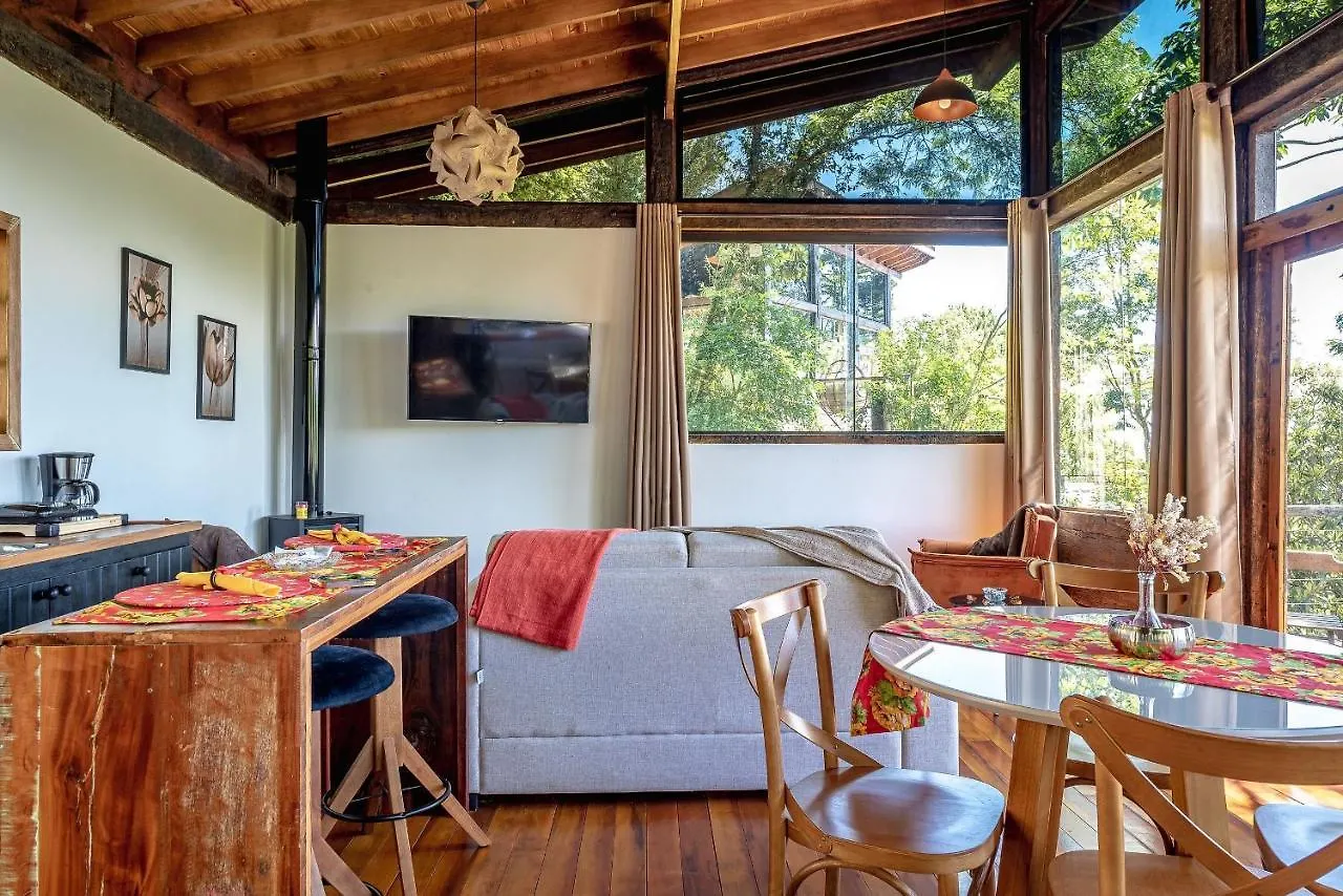 Dağ evi Fabulosa Villa Dos Chales Em Campos Do Jordao